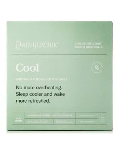 Budget 🔔 MiniJumbuk Cool Australian Wool Cotton Quilt 🎁