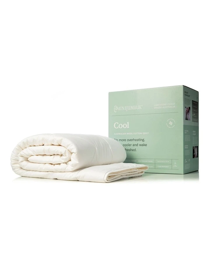 Budget 🔔 MiniJumbuk Cool Australian Wool Cotton Quilt 🎁 3 Budget 🔔 MiniJumbuk Cool Australian Wool Cotton Quilt 🎁 - Image 3