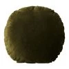 Discount 🛒 Aura Home Luxury Velvet 55cm Round Cushion in Khaki 🛒
