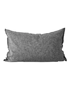 Deals ⌛ Aura Home Chambray Fringe Bedlinen Collection in Smoke 🥰 -Bedroom Sales Store 441909370 5 1 720x928