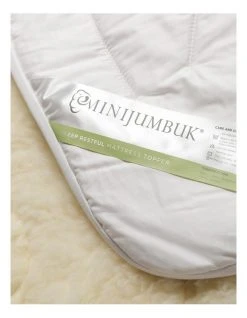 Wholesale ✔️ MiniJumbuk Sleep Restful Wool Mattress Topper White ✨ -Bedroom Sales Store 588623050 4 720x928