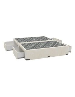 Wholesale ⭐ SleepMaker Velvet Base with Four Drawers & Bracket Champagne ❤️