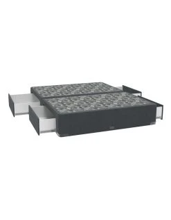 Best Pirce 😉 SleepMaker Velvet Base with Four Drawers & Bracket Flint ⭐