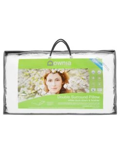 Top 10 👍 Downia Double Surround White Duck Down & Feather Pillow - Medium ✔️