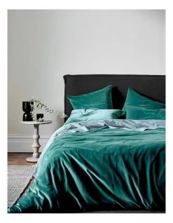 Brand new ⭐ Aura Home Luxury Velvet Bedlinen Collection in Forest Night 🎁