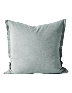 Cheap 😀 Aura Home Chambray Fringe Bedlinen Collection in Mineral 🎉 -Bedroom Sales Store 650185390 840300580 6 720x928