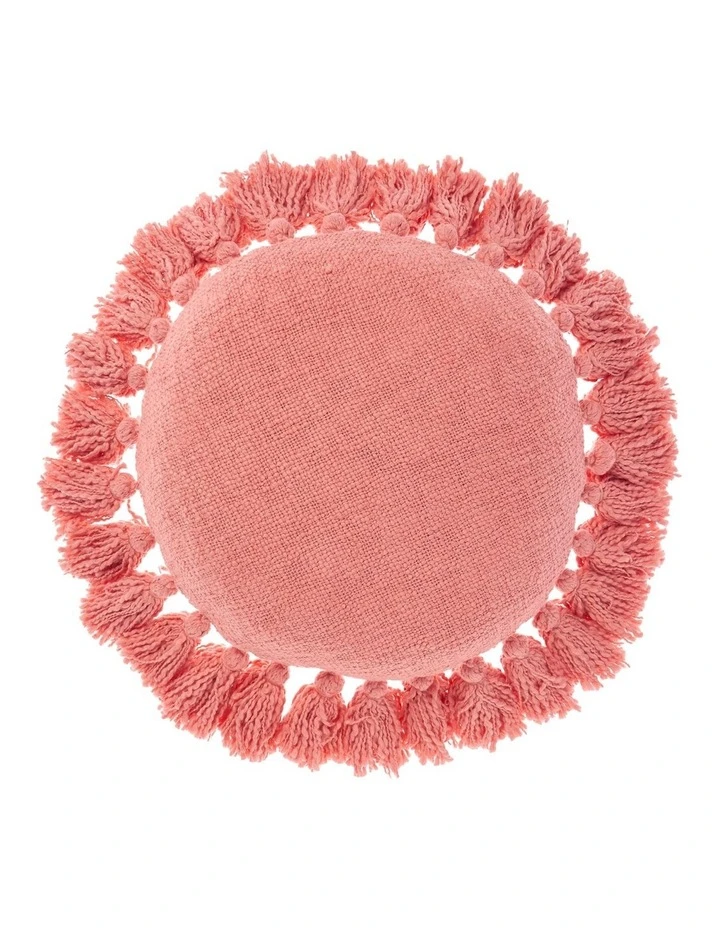 Buy ๐ฏ Linen House Florida Round Cushion Pink โ 1 Buy ๐ฏ Linen House Florida Round Cushion Pink โ