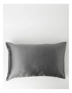 Best deal ✨ Heritage Silk Pillowcase Charcoal 😀 -Bedroom Sales Store 653987980 781449040 1 2 720x928