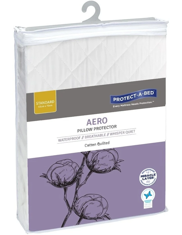 Top 10 ๐ Protect-A-Bed Aero Cotton Quilted Waterproof Pillow Protector โญ 1 Top 10 ๐ Protect-A-Bed Aero Cotton Quilted Waterproof Pillow Protector โญ