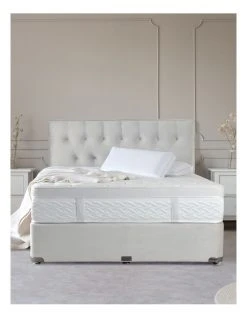 Coupon 🔔 SleepMaker Cocoon Platinum Whitsunday Plush 8 Mattress White ✨