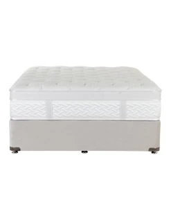 Coupon 🔔 SleepMaker Cocoon Platinum Whitsunday Plush 8 Mattress White ✨ -Bedroom Sales Store 689891770 3 1 720x928