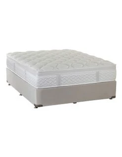 Brand new ❤️ SleepMaker Cocoon Platinum Goulburn Medium 5 Mattress White 🛒