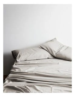 Best Sale ⌛ Aura Home Chambray Vintage Sheet Set in Mink 🥰 -Bedroom Sales Store 691849990 691849540 1 1 720x928