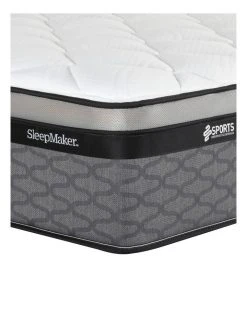 Flash Sale ❤️ SleepMaker Miracoil Advance Macchiato Plush 8 Mattress White ✨ -Bedroom Sales Store 719416360 4 1 720x928