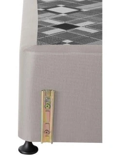 Flash Sale 🌟 SleepMaker Opus Standard Fabric Bed Base with Bracket Dune 🧨 -Bedroom Sales Store 719418160 3 720x928