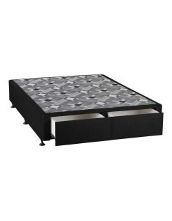 Brand new ✔️ SleepMaker Opus Foot End Drawer Fabric Base Raven 🎁
