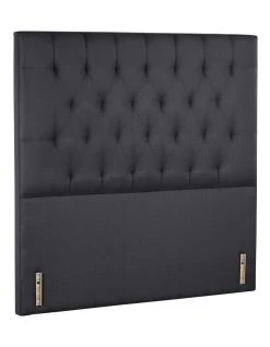 New 🛒 SleepMaker Opus Tufted Fabric Bedhead 120cm Shadow 😀