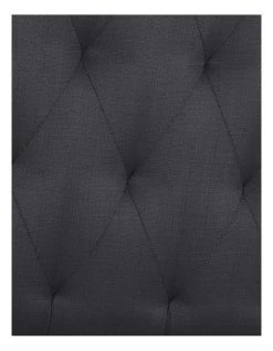 New 🛒 SleepMaker Opus Tufted Fabric Bedhead 120cm Shadow 😀 -Bedroom Sales Store 719419960 3 720x928