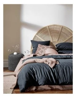 Wholesale ⭐ Aura Home Halo Organic Cotton Bedlinen Collection in Steel ✨