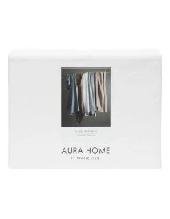 Brand new 🎁 Aura Home Halo Organic Cotton Sheet Set in White ✨