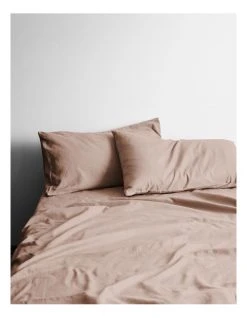 Outlet 😀 Aura Home Halo Organic Cotton Sheet Set in Rosewater 🤩