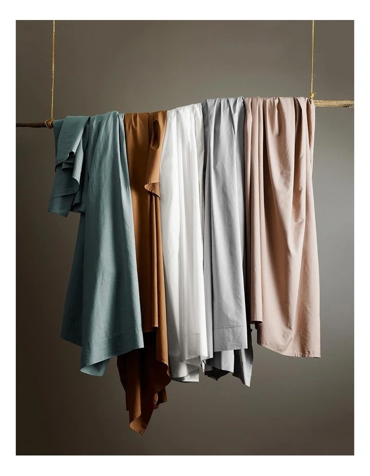 Best Sale 🛒 Aura Home Halo Organic Cotton Sheet Set in Tobacco ✨ 2 Best Sale 🛒 Aura Home Halo Organic Cotton Sheet Set in Tobacco ✨ - Image 2