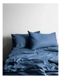 Best reviews of 💯 Aura Home Halo Organic Cotton Sheet Set in Bijou Blue ⌛