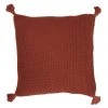 Buy 🌟 Vue Melaky Tassel Cushion Burnt Orange 🤩