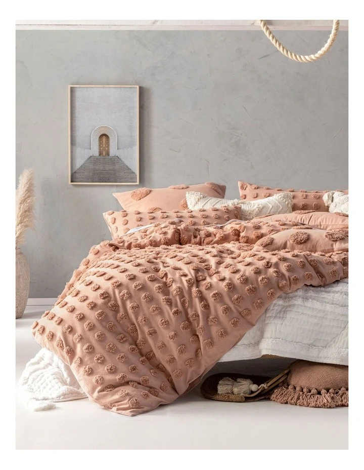 Discount ⌛ Linen House Haze Quilt Cover Set Dusty Pink ⌛ 1 Discount ⌛ Linen House Haze Quilt Cover Set Dusty Pink ⌛