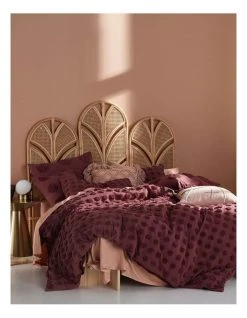 Best reviews of 🥰 Linen House Haze Quilt Cover Set in Rhubarb 😀