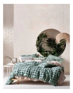 Outlet โ Linen House Haze Quilt Cover Set Surf ๐ฅฐ