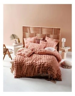 Best Pirce ⌛ Linen House Haze Quilt Cover Set Rosette ✔️