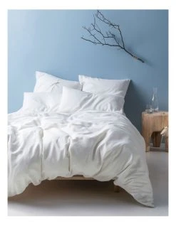 Best reviews of ❤️ Linen House Nimes Quilt Cover Set White 🧨