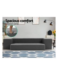 Buy 😀 Giselle Bedding Portable Sofa Bed Folding Mattress Lounger Chair Ottoman Grey ✔️ 8 Buy 😀 Giselle Bedding Portable Sofa Bed Folding Mattress Lounger Chair Ottoman Grey ✔️ -Bedroom Sales Store 756250750 3 720x928