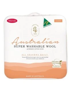 Promo ๐ Tontine Homestead Australian Super Washable Wool with Organic Cotton Cover All Seasons Quilt ๐คฉ