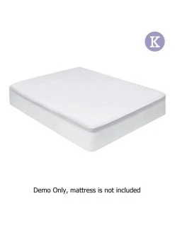 Best Sale ⭐ Giselle Bedding King Size Waterproof Bamboo Mattress Protector ⌛