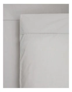 Buy ⌛ Heritage Finest Cotton 1000TC Sheet Set Silver 🎉