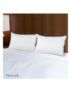 Outlet 👏 Giselle Bedding Duck Feather Down Twin Pack Pillow 🧨 -Bedroom Sales Store 757641070 3 720x928