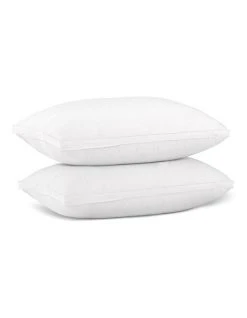 Outlet 👏 Giselle Bedding Duck Feather Down Twin Pack Pillow 🧨 -Bedroom Sales Store 757641070 5 720x928