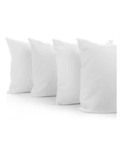 Cheapest 🧨 Giselle Bedding Set of 4 Medium & Firm Cotton Pillows 😀 -Bedroom Sales Store 757642240 4 720x928