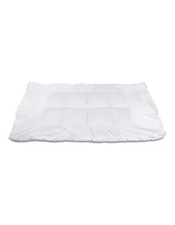 Deals ❤️ Giselle Bedding Single Size Bamboo Matress Topper ❤️ -Bedroom Sales Store 758114920 3 720x928