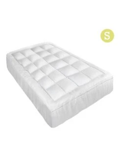 Outlet 🎉 Giselle Bedding Single Size Memory Resistant Mattress Topper ⭐