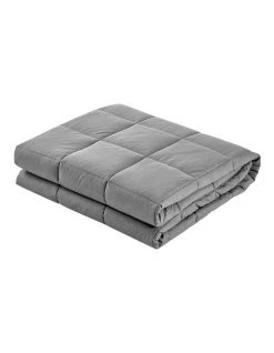 Budget 😍 Giselle Bedding 9KG Cotton Weighted Gravity Heavy Blanket Deep Relax Adult Grey 🔥 7 Budget 😍 Giselle Bedding 9KG Cotton Weighted Gravity Heavy Blanket Deep Relax Adult Grey 🔥 -Bedroom Sales Store 758133460 3 720x928