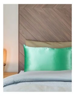 Buy ✨ Royal Comfort Mulberry Silk Pillowcase Twin Pack - Mint 🔔 -Bedroom Sales Store 762540220 762539860 3 720x928