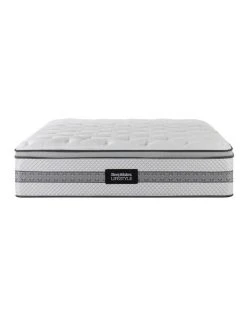 Best Pirce 😉 SleepMaker Lifestyle Taranto Plush 8 Mattress White 👍 -Bedroom Sales Store 764997580 3 720x928