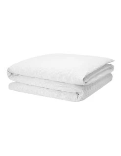 Budget 💯 Calvin Klein Home Micostitch Quilt Cover White 👏