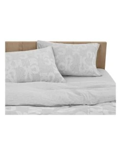 Promo ❤️ Calvin Klein Home Monogram Logo Quilt Cover Grey ✔️ -Bedroom Sales Store 771578110 3 720x928