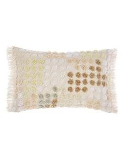 Brand new 🔥 Linen House McKenzie Cushion in Vanilla 🛒