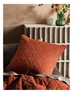 Buy ✔️ Linen House Heath Quilt Cover Set Rust ❤️ -Bedroom Sales Store 773531920 841913740 5 720x928