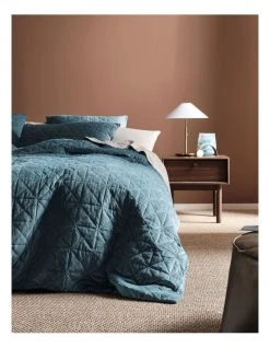 Discount 🌟 Linen House Heath Quilt Cover Set Teal 😍 -Bedroom Sales Store 773531920 841913830 3 720x928